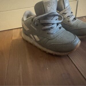 Kids Gray Sneakers